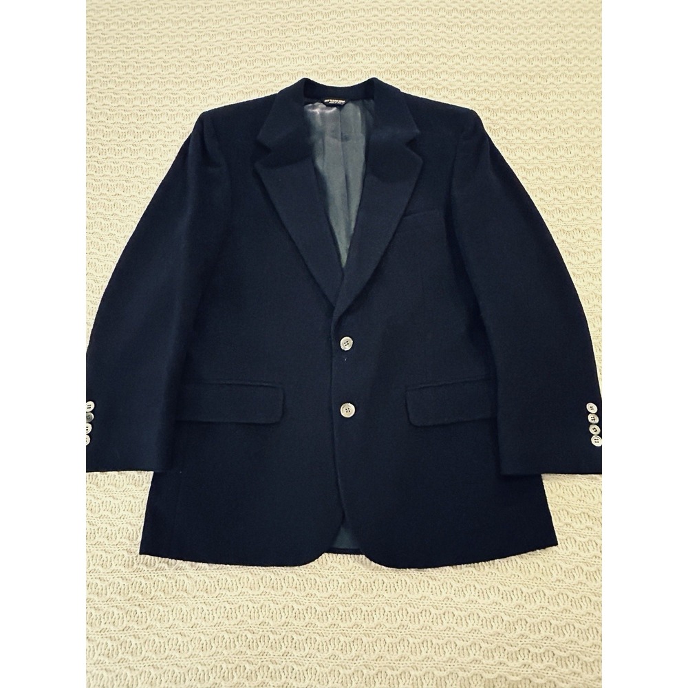 Vintage PBM 100% Cashmere 2 Button Blazer Size 42 Mens